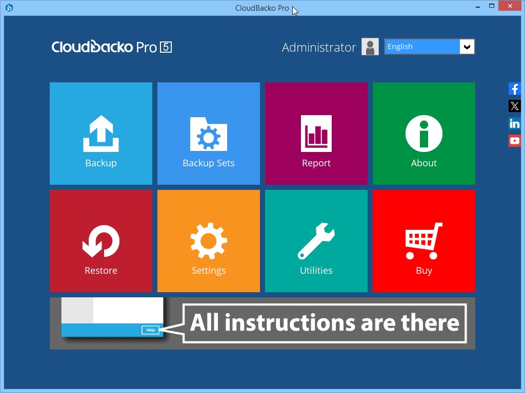 CloudBacko Pro Windows 11 download