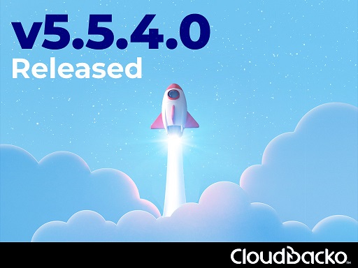 新版CloudBacko v.5.4.0发布！