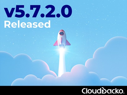 New CloudBacko v5.7.2.0 Released